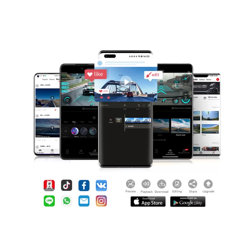 DDPAI N3 Pro 1600P Dual Dash Cam - DDPAI
