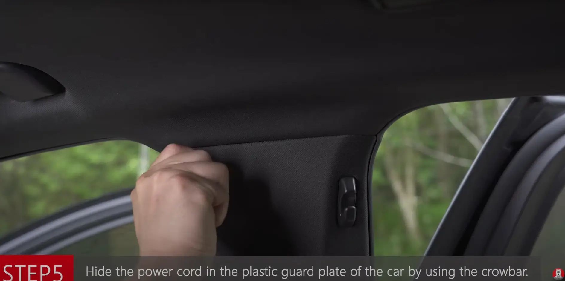 hide dash cam wire 2