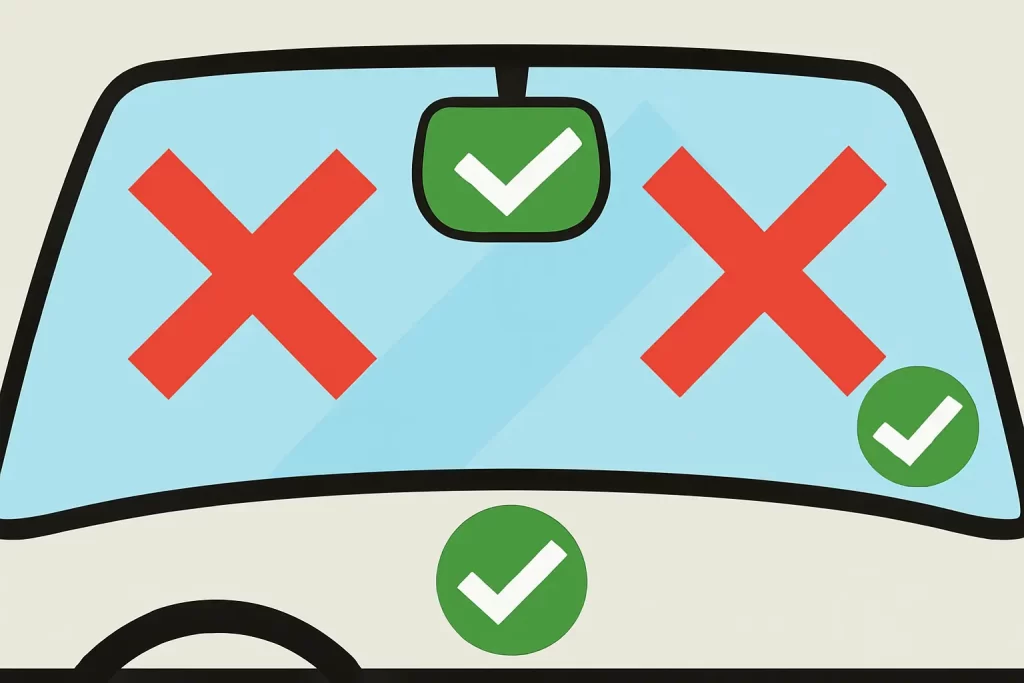 What are the Legal Restrictions on Dash Cam Placement